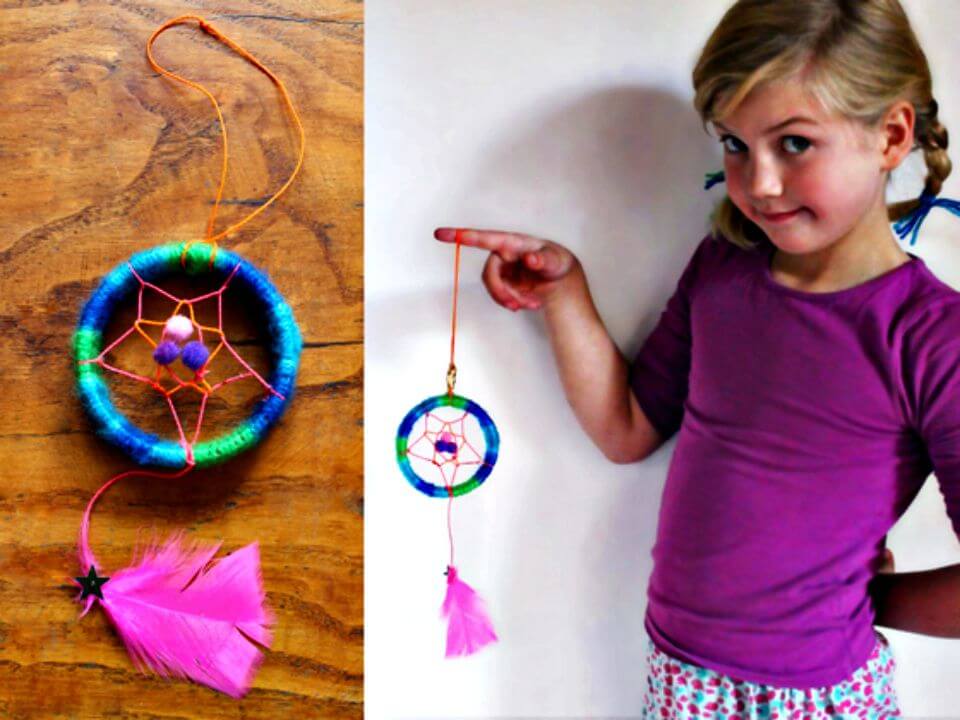 Make Your Own Dream-catcher Craft - DIY