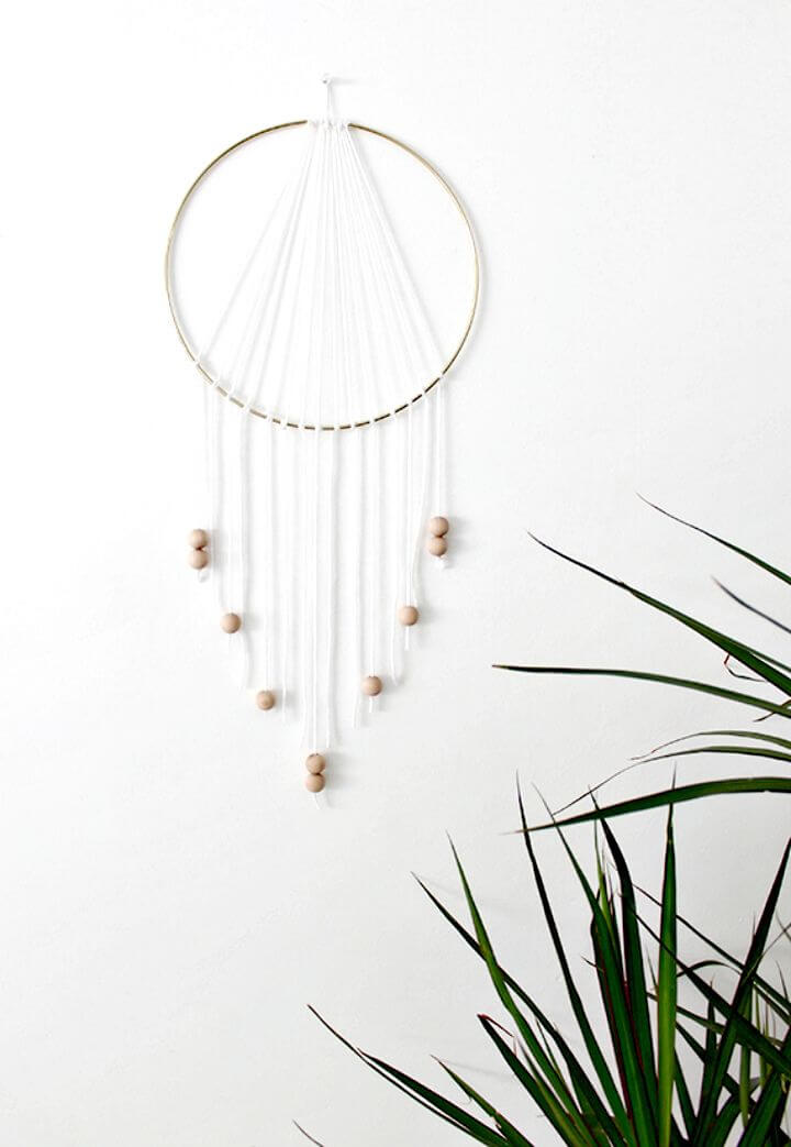 Modern Beaded Dreamcatcher Tutorial