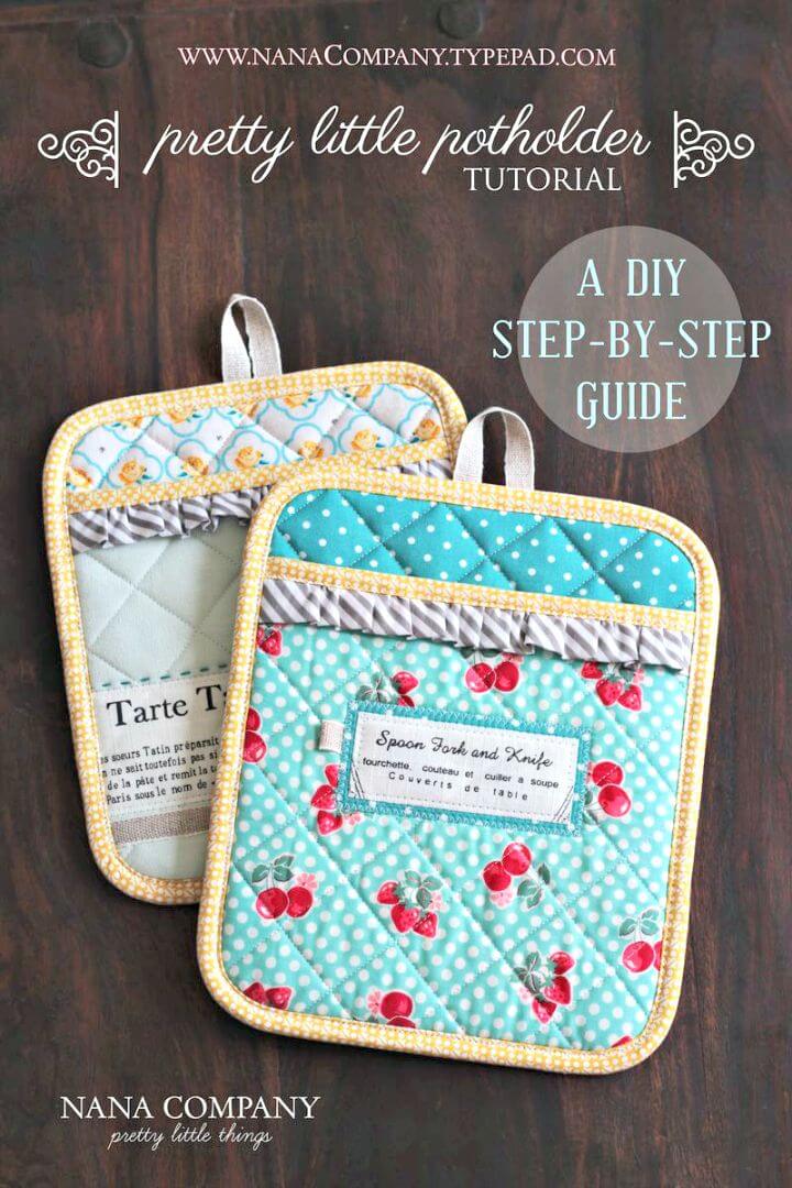 Free Little Potholder Sewing Pattern