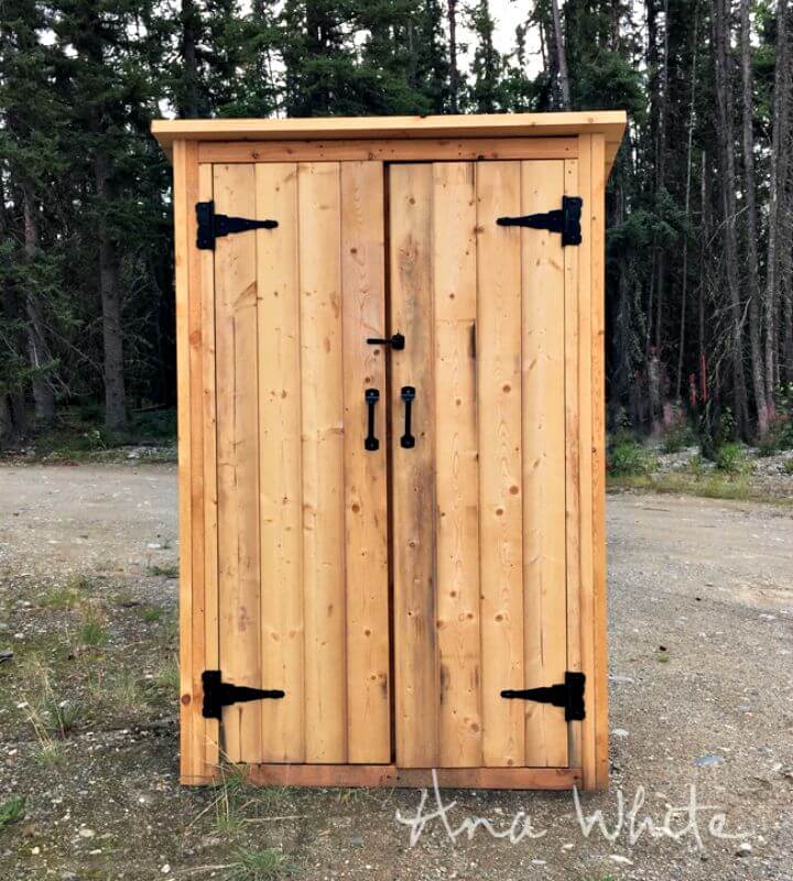 Easy DIY Closet Converted To A Smokehouse