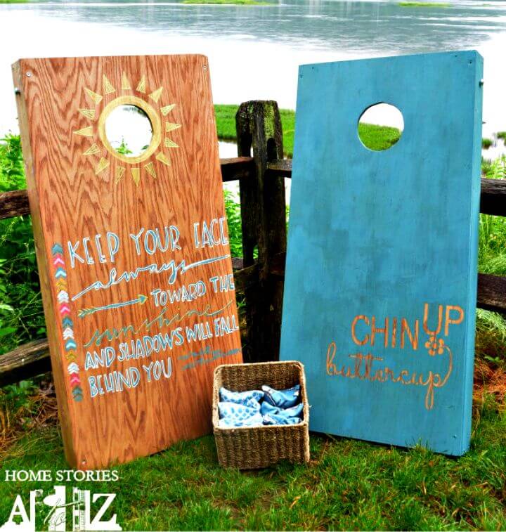 How to DIY Cornhole Board For Father Day