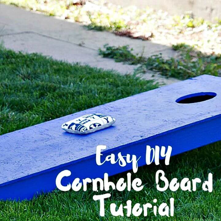How to Make Cornhole Board