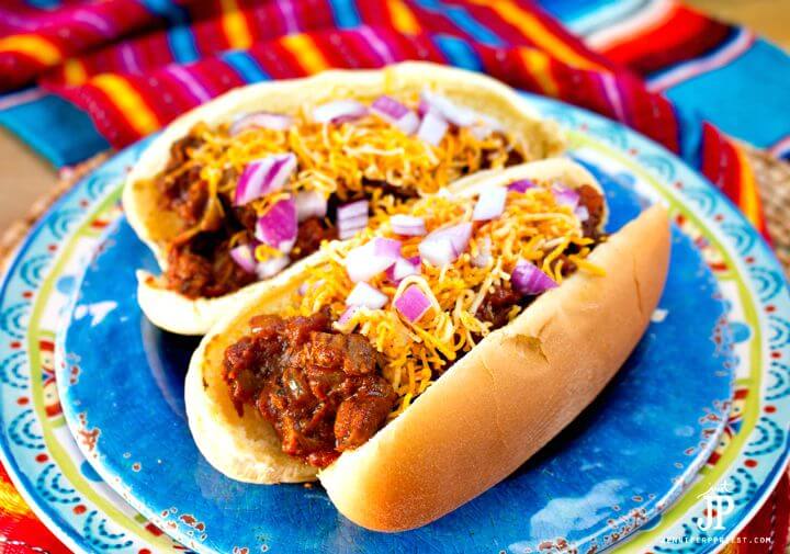 Grilled Mexican Chili Dog Recipe