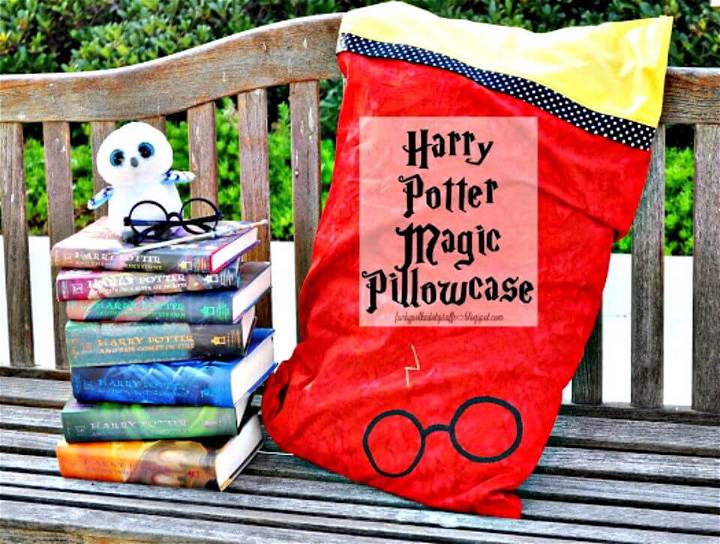 DIY Harry Potter Magic Pillowcase