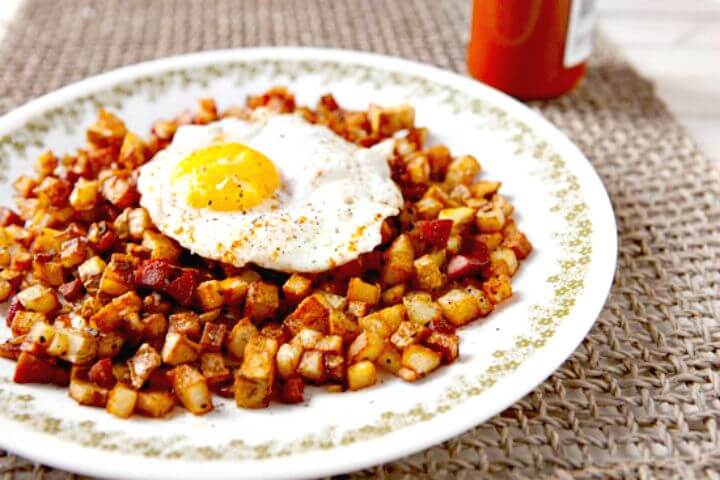 Easy Hot Dog Hash Recipe