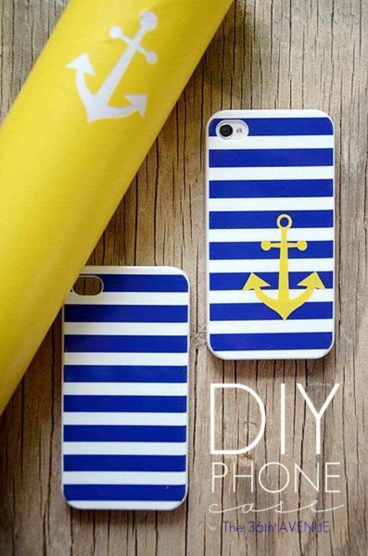 Make Your Own Nautical Phone Case