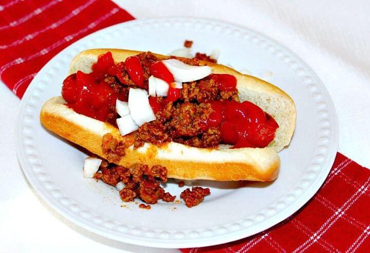 Skillet Hot Dog Chili Recipe