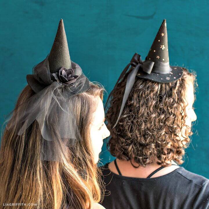 Easy To Make Witch Hat Fascinators