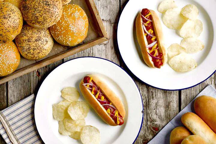 Hamburger Or Hot Dog Buns Recipe
