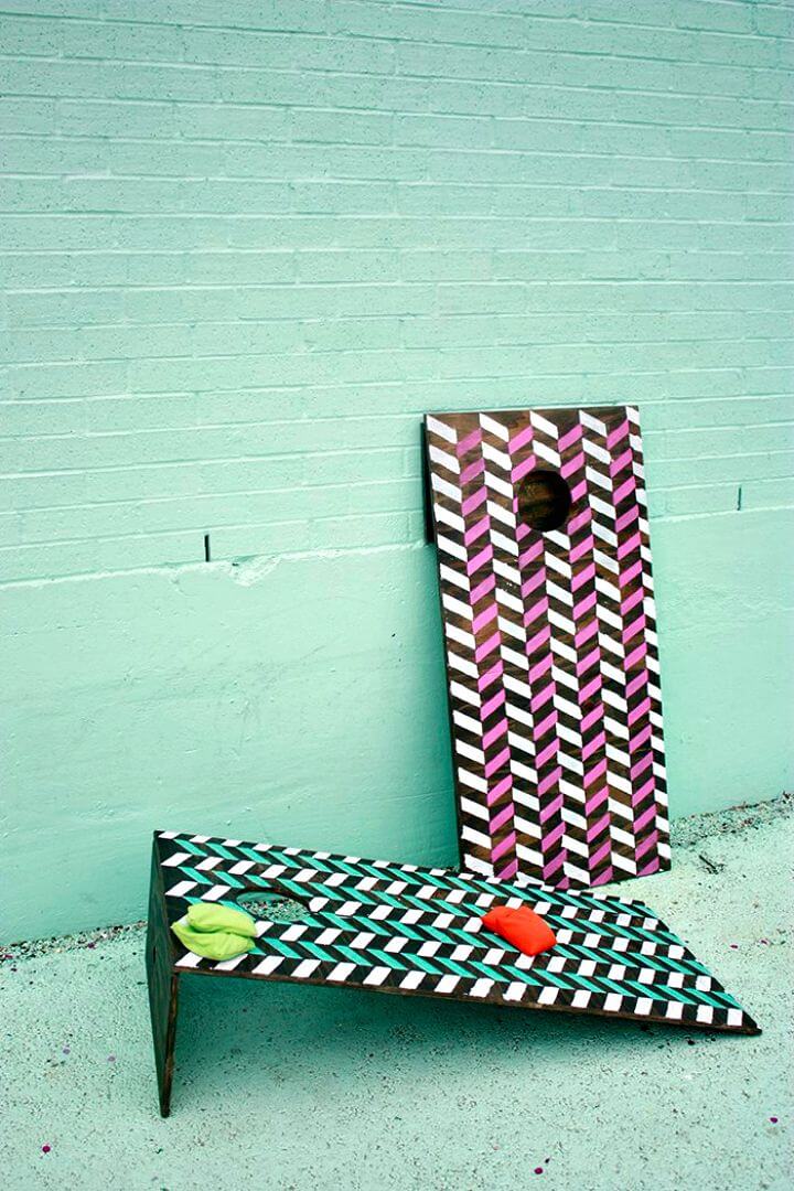 How To DIY Cornhole Boards