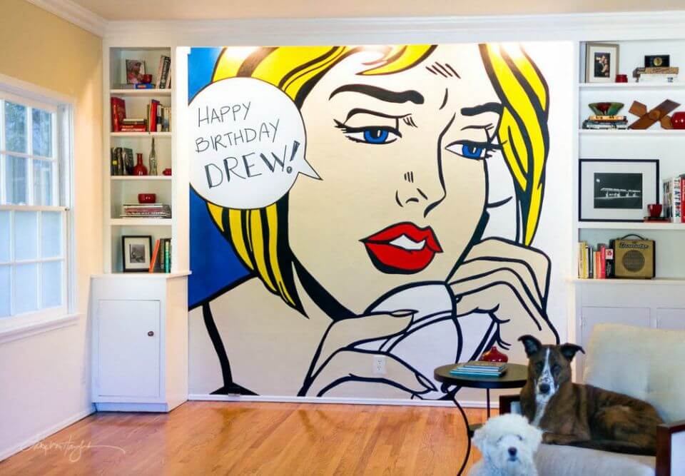 How To DIY Large Scale Wall Pop Art