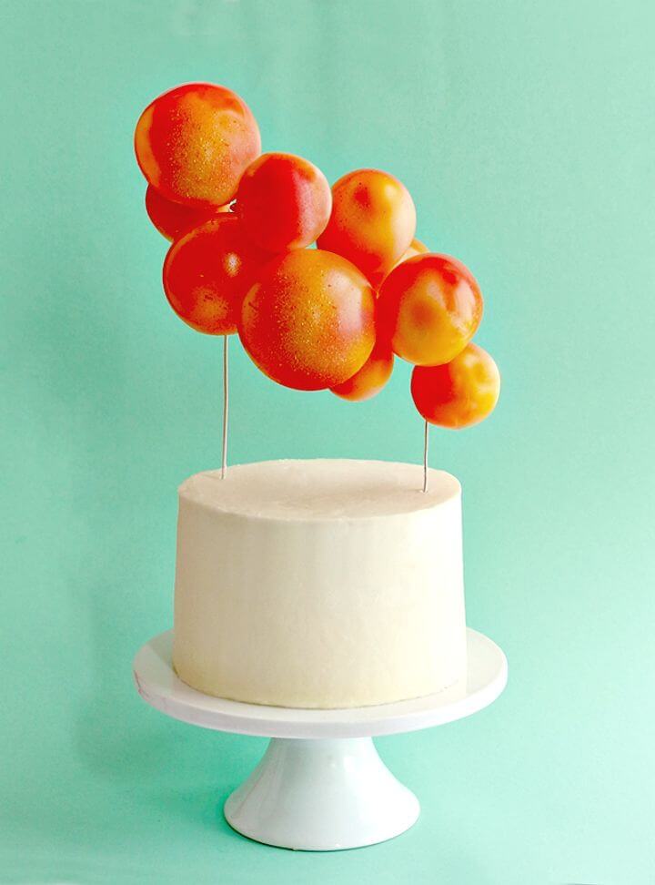 How to Make Balloon Cake Topper