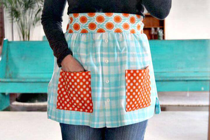 DIY Aprons from Shirts