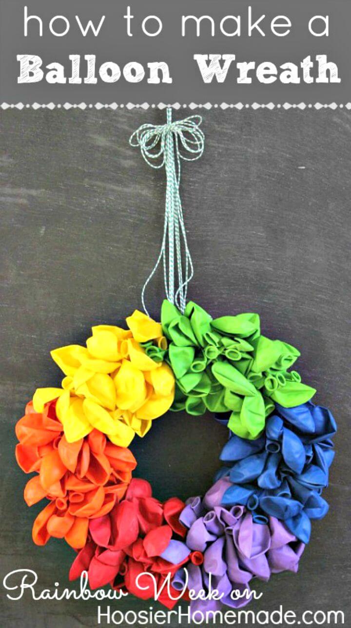 Make a Balloon Wreath