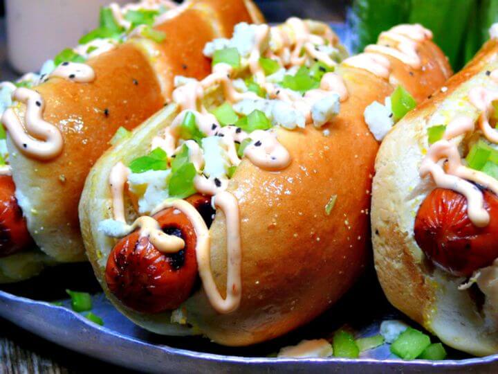 Prepare Buffalo Hot Dogs Recipe - DIY