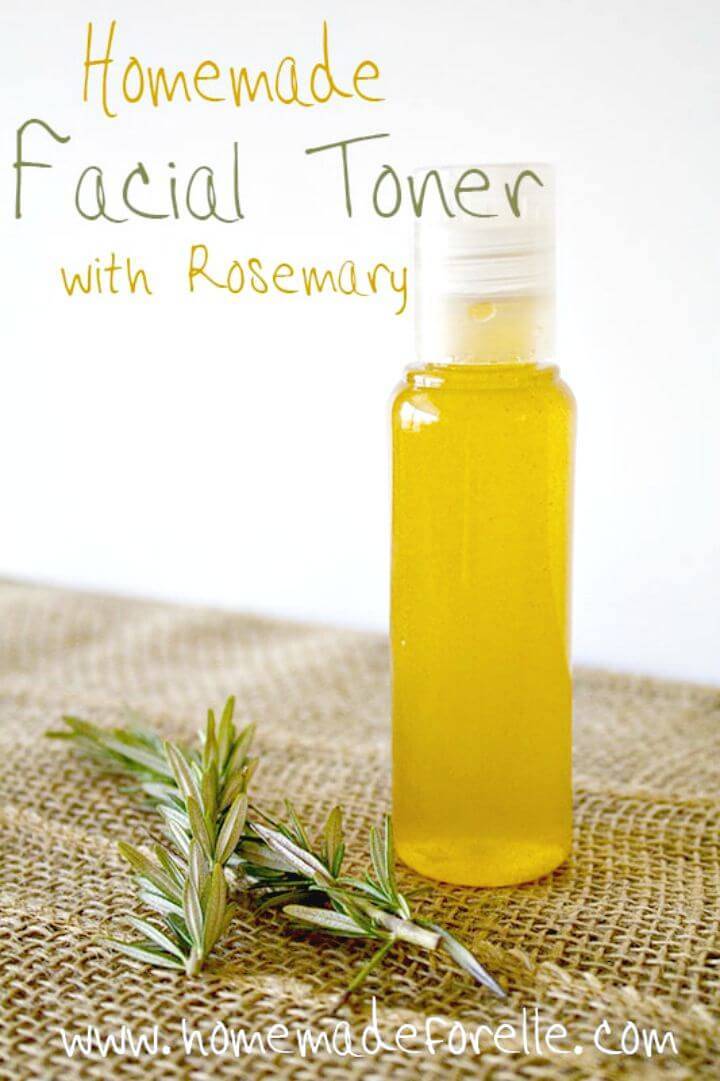 Prepare Facial Toner With Rosemary Recipe - DIY