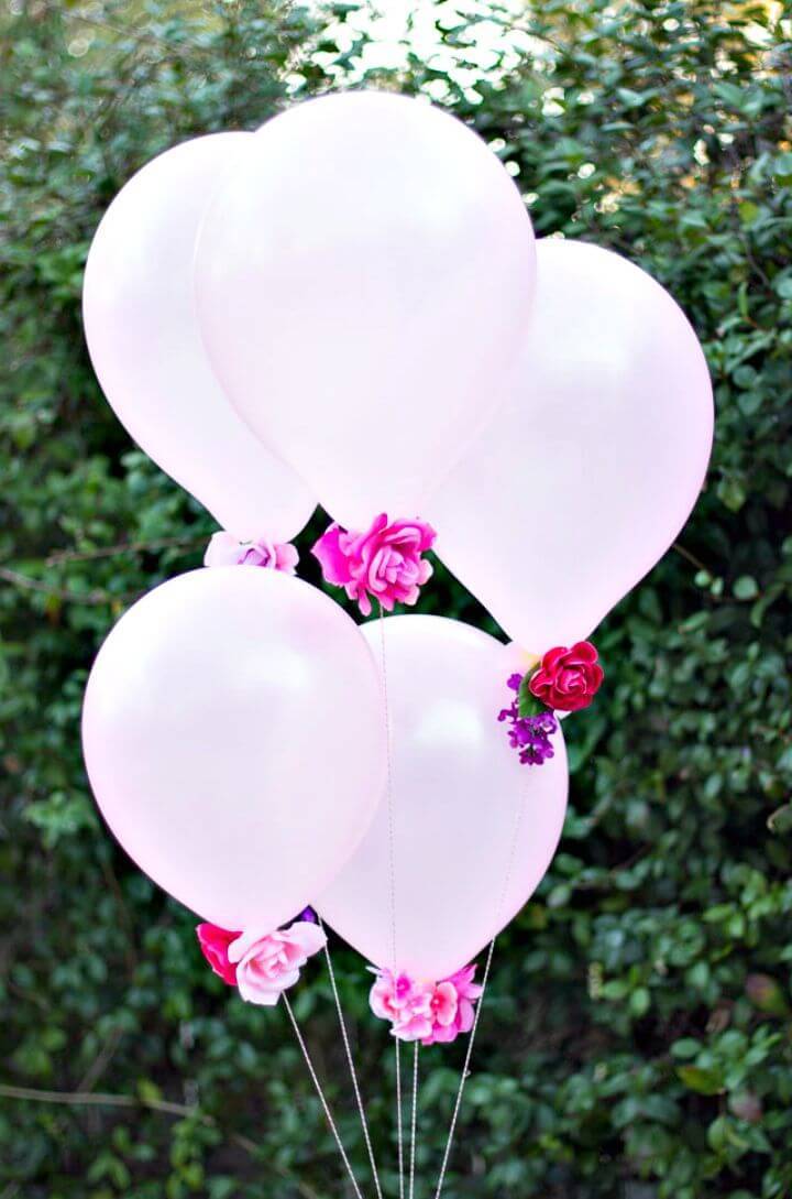Flower Balloons Craft for Kids