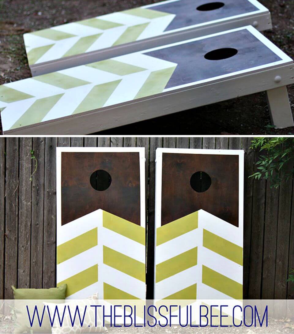 Simple DIY Corn Hole Game