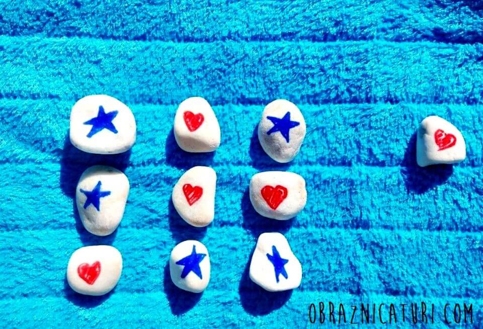 DIY Tic Tac Toe Set - Summer Game