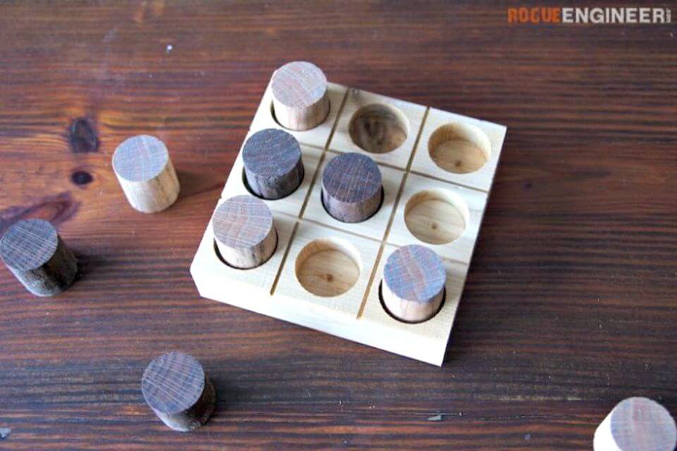 Quick and Easy DIY Tic-Tac-Toe