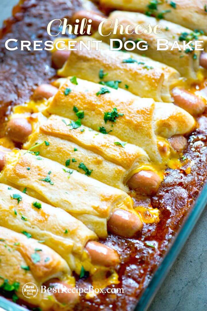Chili Cheese Dog Bake Recipe