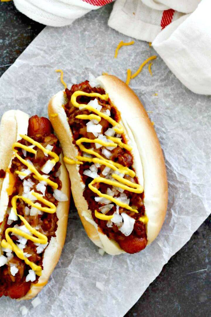 Spicy Coney Island Hot Dog Recipe