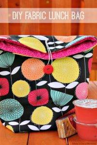 25 Free DIY Lunch Bag Pattern To Sew