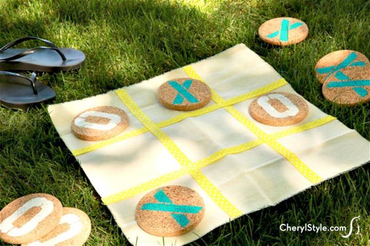 Super Easy DIY Tic-Tac-Toe Game