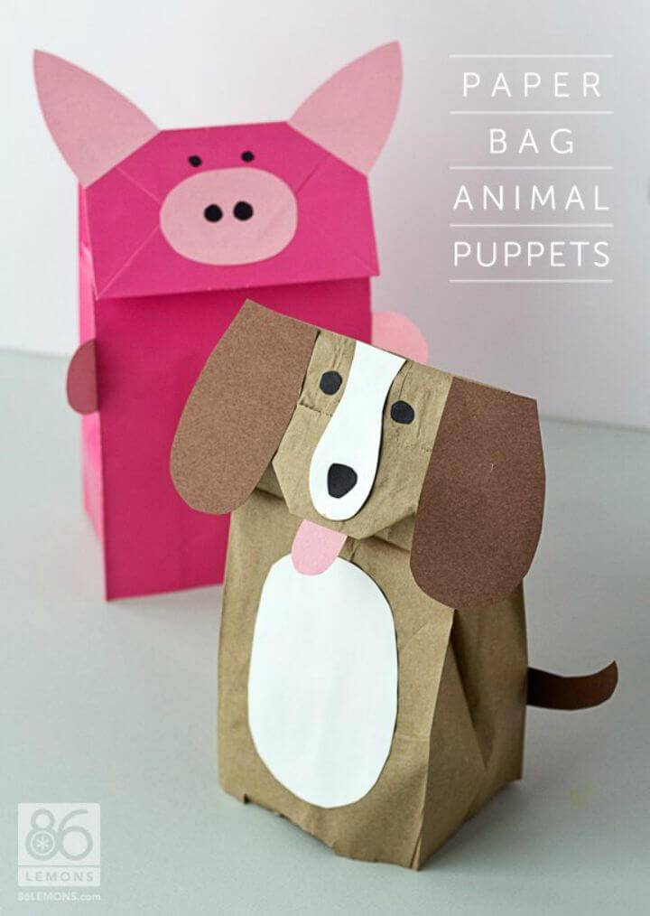 50 Easy Puppet Crafts for Kids to DIY ⋆ DIY Crafts