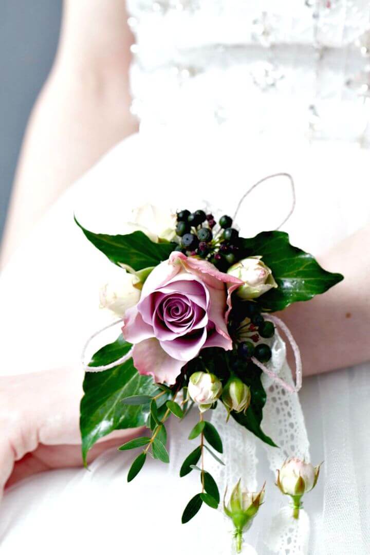 Beautiful Flower Wrist Corsage Tutorial