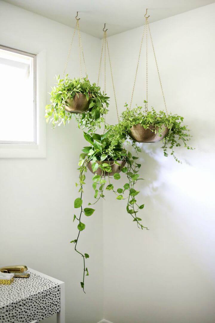 Adorable DIY Hanging Planter Tutorial