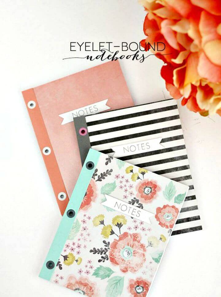 30 DIY Notebook Cover Ideas | DIY Notebooks ⋆ DIY Crafts