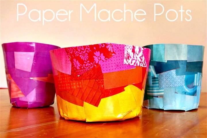 How to Make Paper Mache Pots