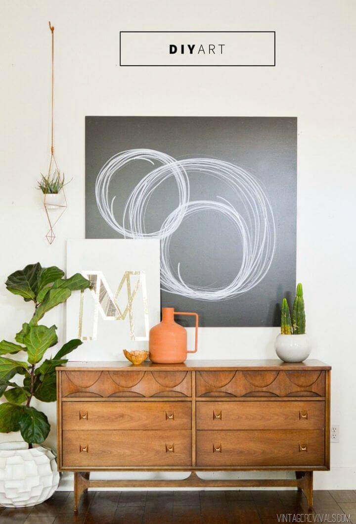 How To Make Sharpie Wall Art - DIY