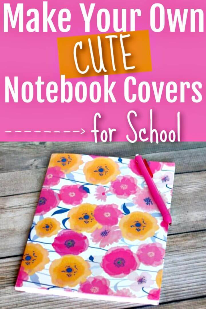 How to Make Cute Notebooks Cover for Gifts