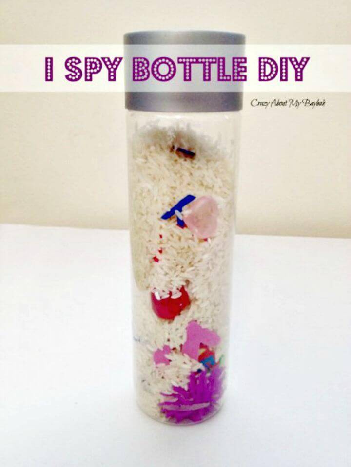 DIY I Spy Bottle Seek and Find for Toddlers