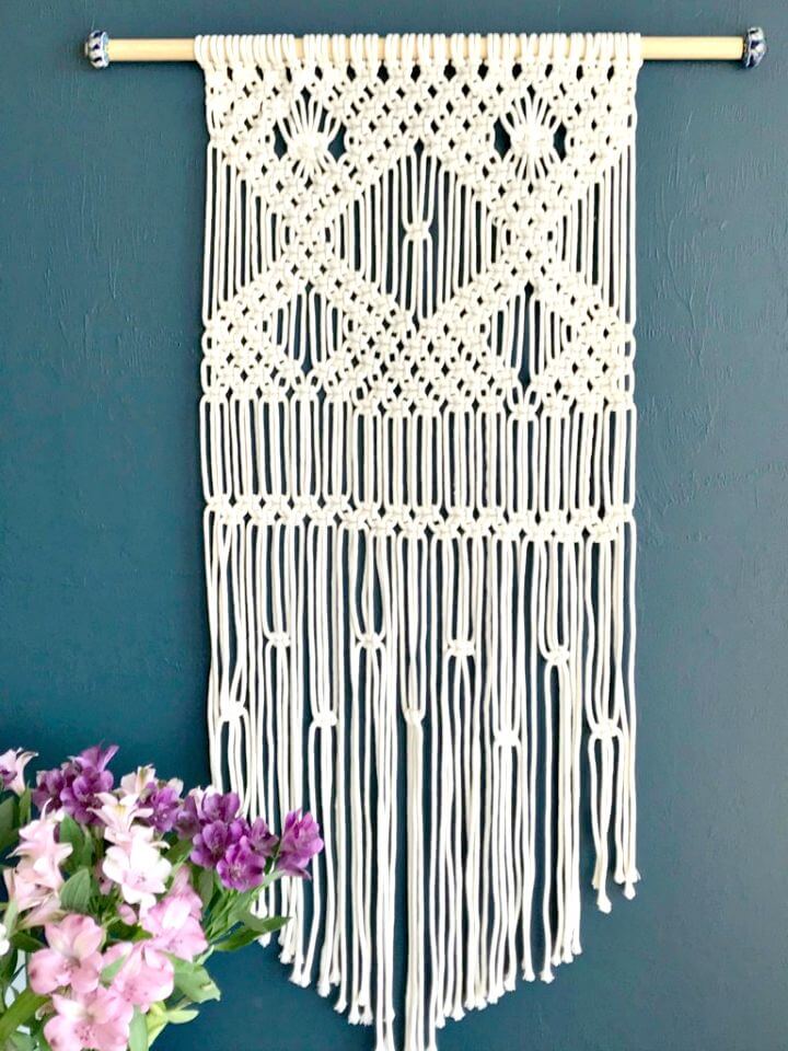 Easy DIY Macrame Wall Hanging for Beginners