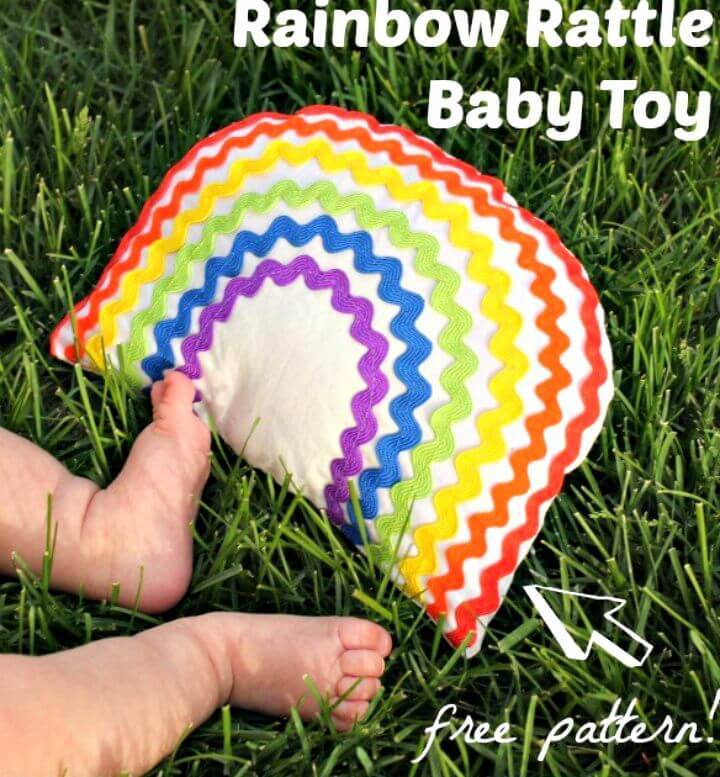 DIY Rainbow Baby Toy