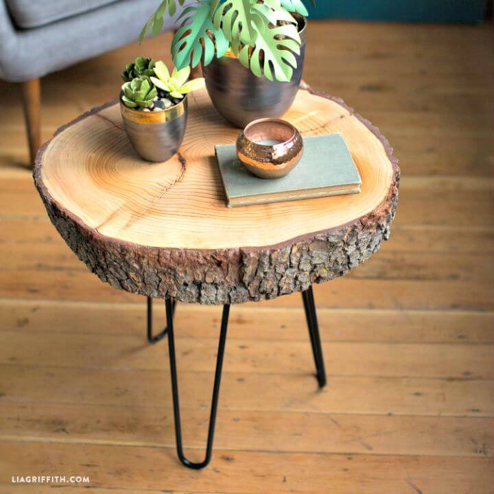 How to Build Wood Slice Table - DIY Wood Slice for Your Home Decor