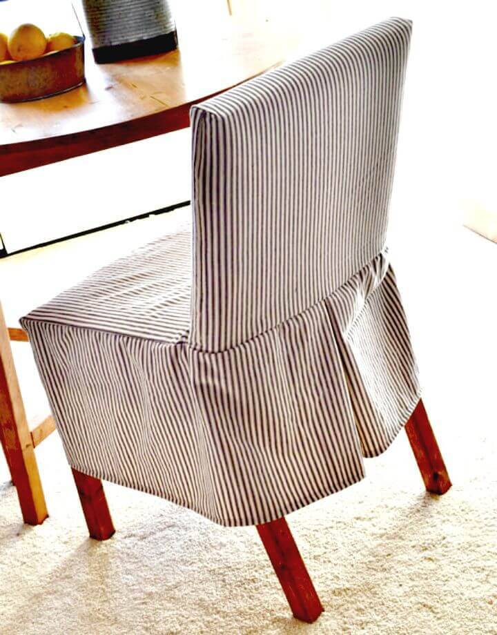 How to Make Parson Chair Slipcovers - DIY 