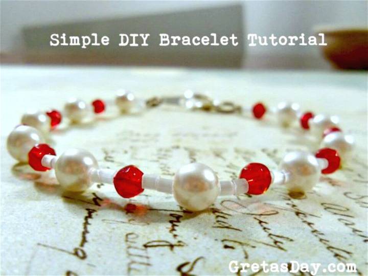 Easy To Make Beaded Bracelet - DIY
