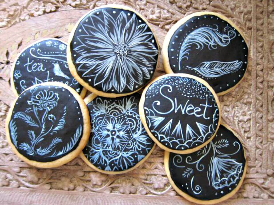 How To Make Chalkboard Cookies Recipe