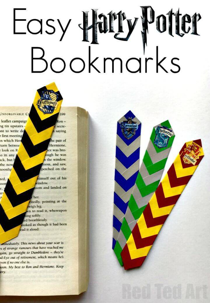 How to Make Harry Potter Bookmarks