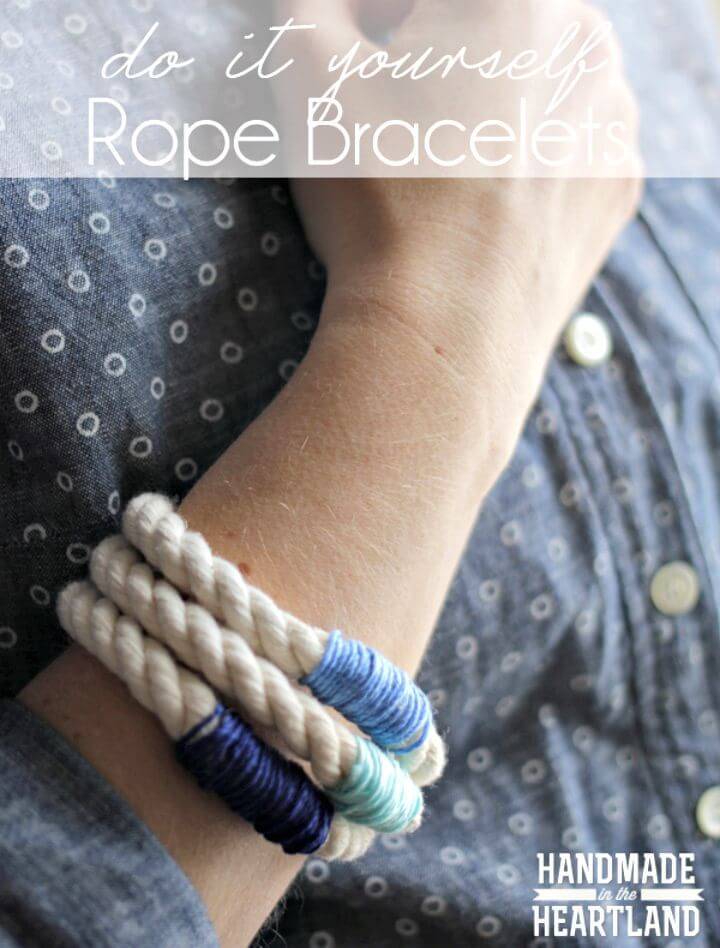 Easy To Make Rope Bracelets - DIY
