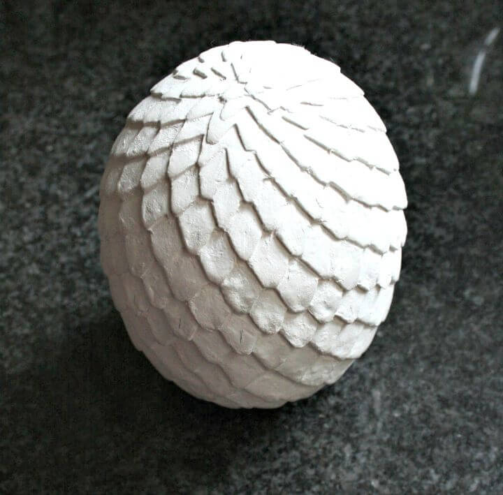 Simple DIY Sculpt A Dragon Egg: