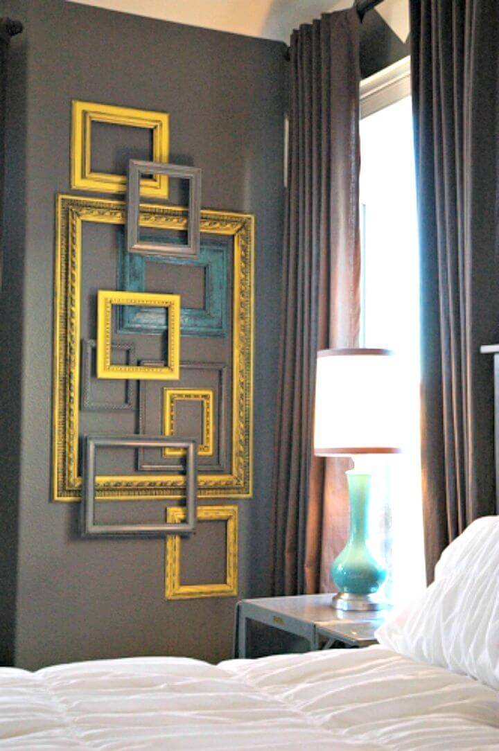 How To Turn Old Frame Into Wall Art - DIY Projects 