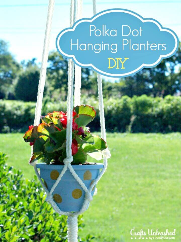 DIY Macrame Hanging Planter
