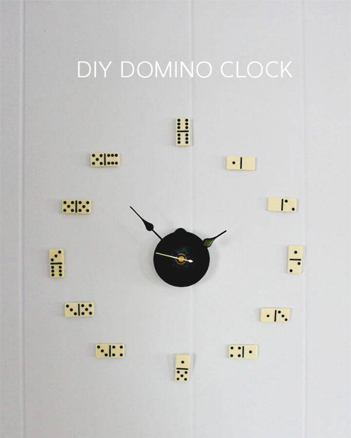 Make Your Own Domino Clock Gift - Last Minute DIY Gift
