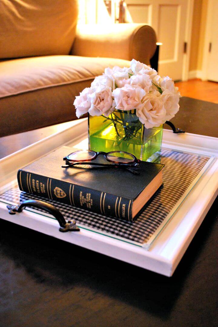 Adorable DIY Frame Tray for Home Decor 