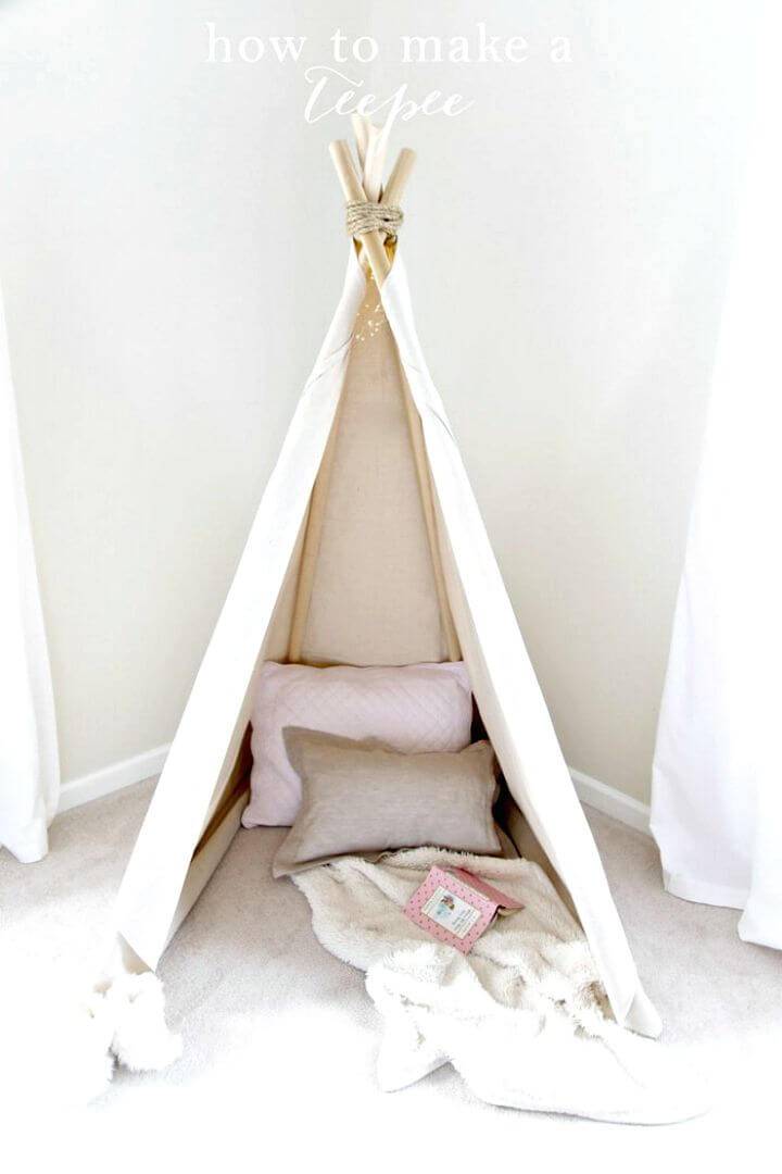Make Your Own Teepee - DIY